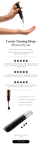 Marc Inbane Perle de soleil / Bruiningsdruppels  15 ml incl. GRATIS Spa Headband