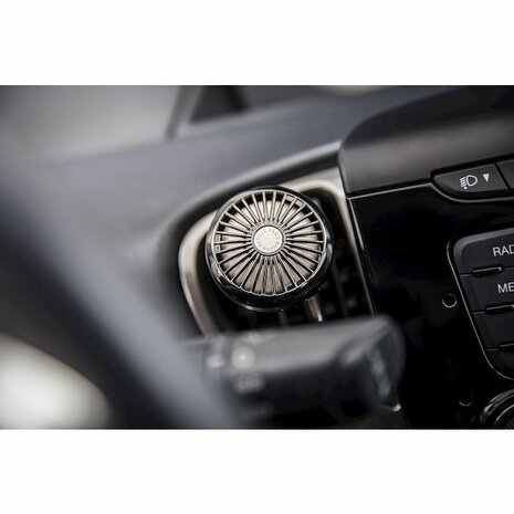 Losse Diffuser autoparfum Car wheel gun metal