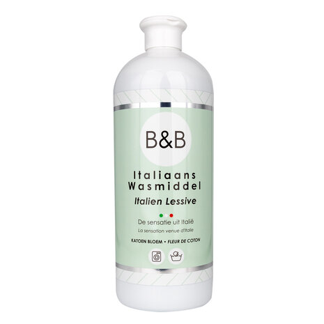 B&amp;B Italiaans Wasmiddel katoen 1000 ml
