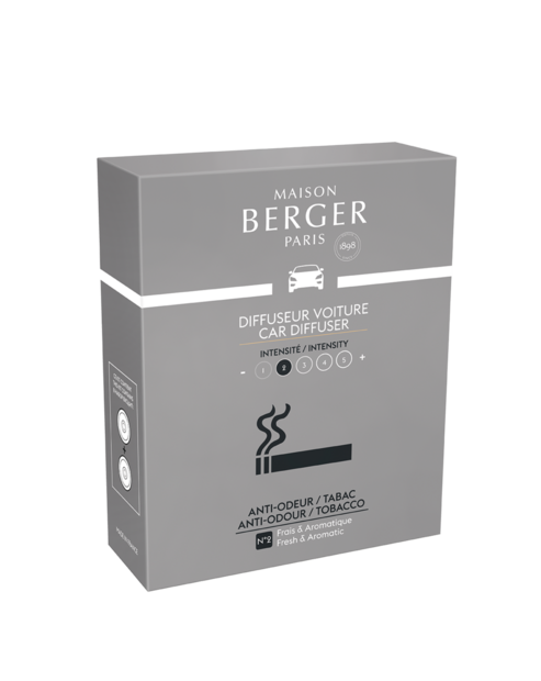  2 recharges ceramique anti mauvaises odeurs tabac