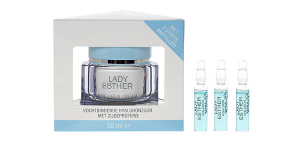  Hyaluron Cream 50 ml inclusief gratis 3 ampullen (t.w.v. &euro;  15,00) 