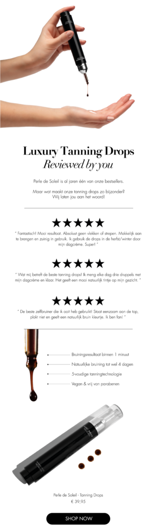 Marc Inbane Perle de soleil / Bruiningsdruppels  15 ml incl. GRATIS Spa Headband